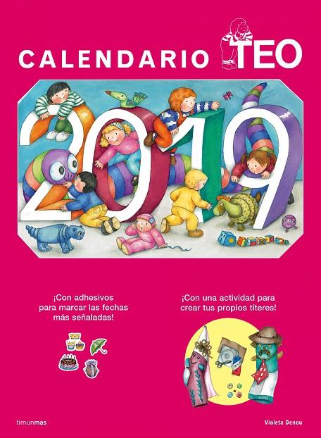 Calendario Teo 2019 | 9788408185475 | Denou, Violeta | Librería Castillón - Comprar libros online Aragón, Barbastro