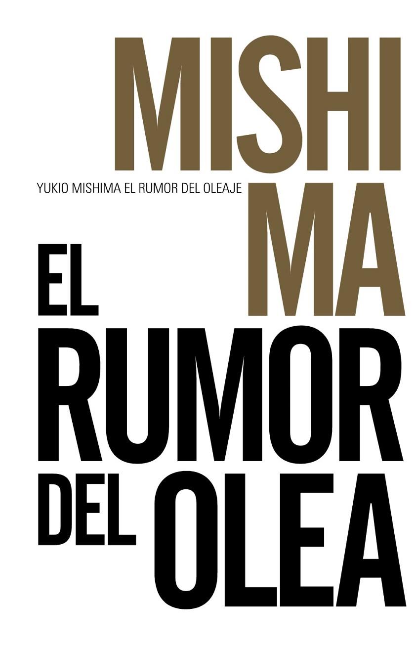 El rumor del oleaje | 9788491042532 | Mishima, Yukio | Librería Castillón - Comprar libros online Aragón, Barbastro