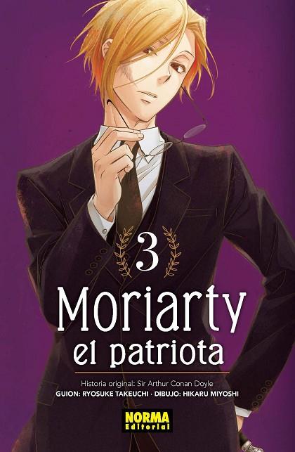 Moriarty el patriota 3 | 9788467934694 | Takeuchi, Ryosuke / Miyoshi, Hikaru | Librería Castillón - Comprar libros online Aragón, Barbastro