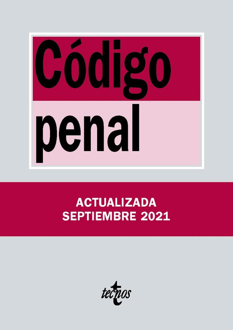 Código Penal | 9788430982691 | Editorial Tecnos | Librería Castillón - Comprar libros online Aragón, Barbastro