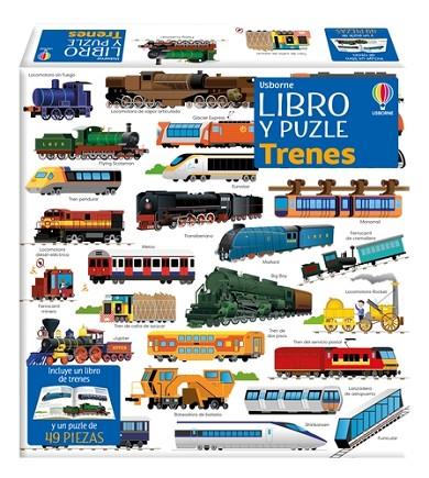 Trenes - Libro puzzle | 9781805314103 | Smith, Sam | Librería Castillón - Comprar libros online Aragón, Barbastro