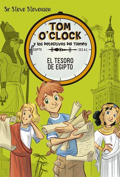 Tom O'Clock 5 : El tesoro de Egipto | 9788424662493 | Stevenson, Sir Steve | Librería Castillón - Comprar libros online Aragón, Barbastro