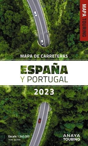 Mapa de Carreteras de España y Portugal 1:340.000, 2023 | 9788491585589 | Anaya Touring | Librería Castillón - Comprar libros online Aragón, Barbastro
