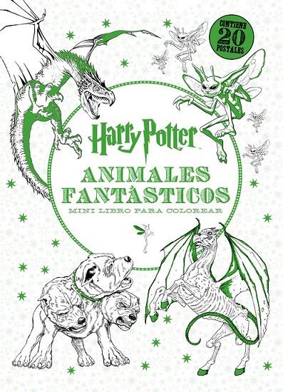 HARRY POTTER-ANIMALES FANTÁSTICOS MINI LIBRO PARA COLOREAR | 9788868219970 | AA.VV | Librería Castillón - Comprar libros online Aragón, Barbastro
