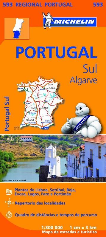 Mapa Regional Portugal Sul - Algarve | 9782067184770 | Varios autores | Librería Castillón - Comprar libros online Aragón, Barbastro