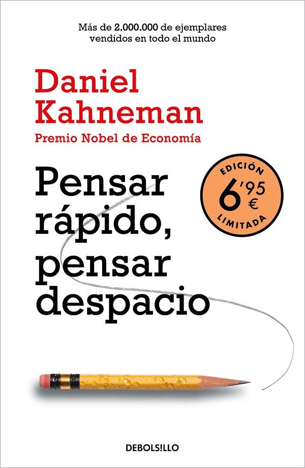 Pensar rápido, pensar despacio (edición limitada a precio especial) | 9788466357876 | Kahneman, Daniel | Librería Castillón - Comprar libros online Aragón, Barbastro