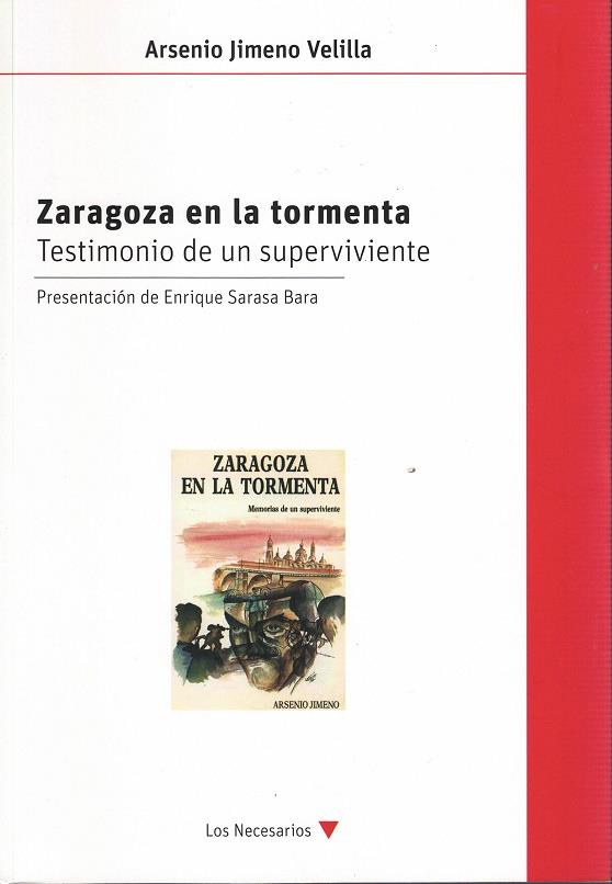 ZARAGOZA EN LA TORMENTA | 9788416565788 | JIMENO VELILLA, Arsenio | Librería Castillón - Comprar libros online Aragón, Barbastro