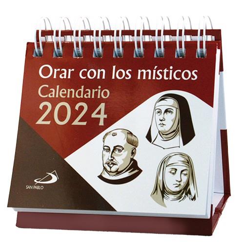 Calendario Orar con los místicos 2024 | 9788428567930 | EQUIPO SAN PABLO | Librería Castillón - Comprar libros online Aragón, Barbastro
