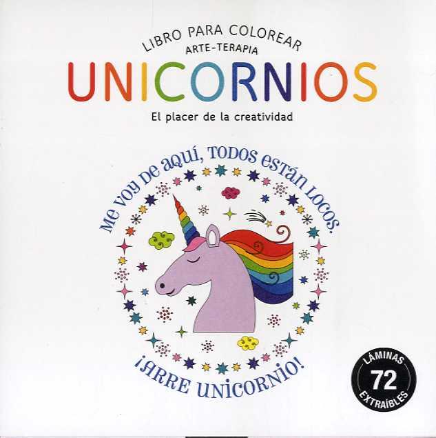Unicornios : Libro para colorear arte-terapia | 9788490680896 | VV AA | Librería Castillón - Comprar libros online Aragón, Barbastro