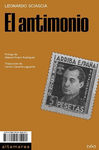 El antimonio | 9788418481291 | Sciascia, Leonardo | Librería Castillón - Comprar libros online Aragón, Barbastro