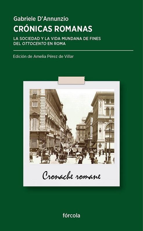 Crónicas romanas | 9788415174776 | D'Annunzio, Gabriele | Librería Castillón - Comprar libros online Aragón, Barbastro