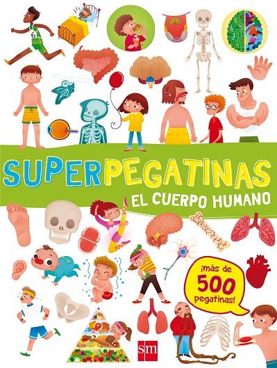 SUPERPEGATINAS EL CUERPO HUMANO | 9788491073093 | Libri, De Agostini | Librería Castillón - Comprar libros online Aragón, Barbastro