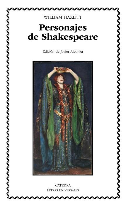 Personajes de Shakespeare | 9788437647432 | Hazlitt, William | Librería Castillón - Comprar libros online Aragón, Barbastro