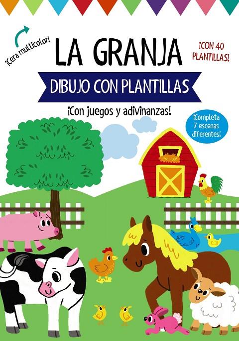 Dibujo con plantillas. La granja | 9788469627051 | Golding, Elizabeth | Librería Castillón - Comprar libros online Aragón, Barbastro