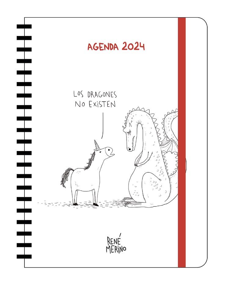 Agenda anual semanal 2024 René Merino | 9788418195952 | Merino, René | Librería Castillón - Comprar libros online Aragón, Barbastro