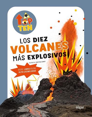 Top Ten Los diez volcanes más explosivos | 9788491426868 | Cristina Banfi | Librería Castillón - Comprar libros online Aragón, Barbastro