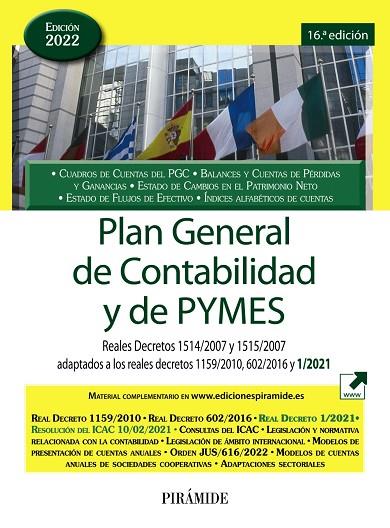 Plan General de Contabilidad y de PYMES | 9788436846911 | Ediciones Pirámide | Librería Castillón - Comprar libros online Aragón, Barbastro