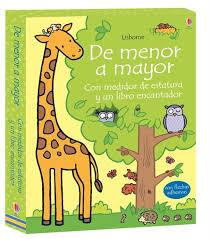 DE MENOR A MAYOR + MEDIDOR | 9781474908207 | Usborne | Librería Castillón - Comprar libros online Aragón, Barbastro