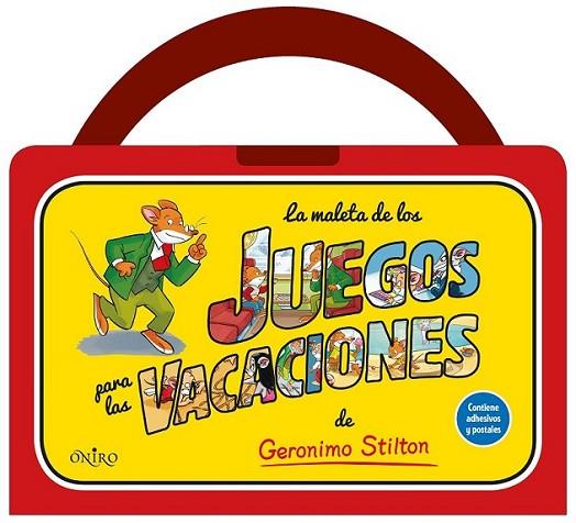 La maleta de los juegos para las vacaciones de Geronimo Stilton | 9788497547703 | Stilton, Geronimo | Librería Castillón - Comprar libros online Aragón, Barbastro