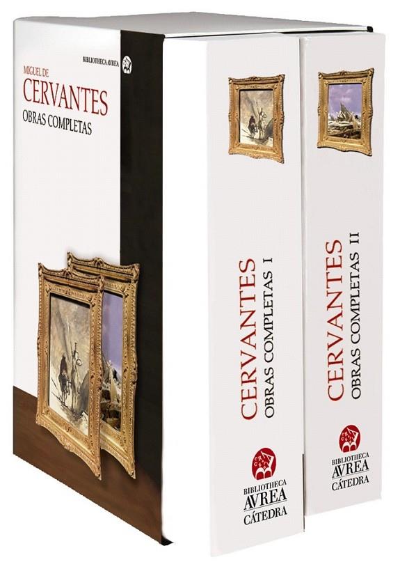 Estuche Obras completas Cervantes Vols. I y II | 9788437635330 | Cervantes, Miguel de | Librería Castillón - Comprar libros online Aragón, Barbastro