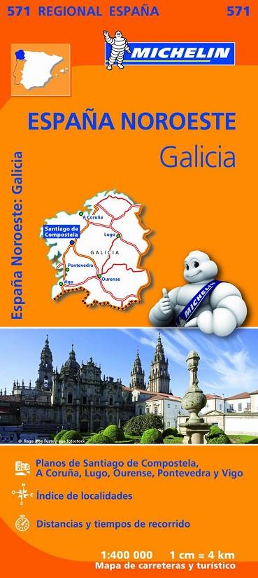 Mapa Regional Galicia | 9782067184107 | Varios autores | Librería Castillón - Comprar libros online Aragón, Barbastro