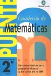 PUENTE MATEMÁTICAS 2 ESO | 9788478875030 | MARTÍ FUSTER, ROSA MARIA | Librería Castillón - Comprar libros online Aragón, Barbastro