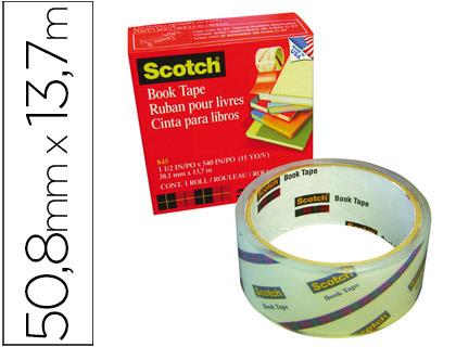 Cinta adhesiva scotch 845 book tape 50,8mmx13,7 mt | 021200073830 | Librería Castillón - Comprar libros online Aragón, Barbastro