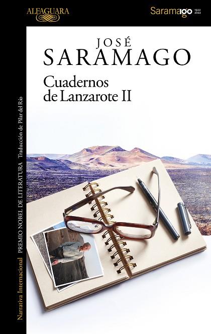 Cuadernos de Lanzarote II (1996-1997) | 9788420460697 | Saramago, José | Librería Castillón - Comprar libros online Aragón, Barbastro