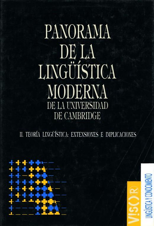 Panorama de la lingüística moderna de la Universidad de Cambridge - II | 9788477748601 | Autores, Varios | Librería Castillón - Comprar libros online Aragón, Barbastro