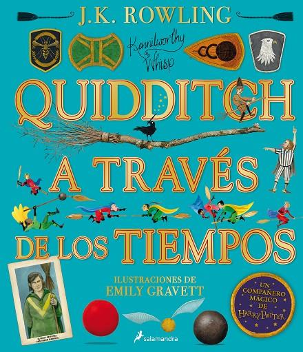 QUIDDITCH A TRAVÉS DE LOS TIEMPOS - ILUSTRADO | 9788418174131 | Rowling, J.K. | Librería Castillón - Comprar libros online Aragón, Barbastro