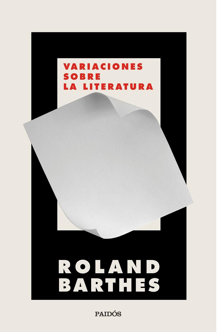 Variaciones sobre la literatura | 9788449339172 | Barthes, Roland | Librería Castillón - Comprar libros online Aragón, Barbastro