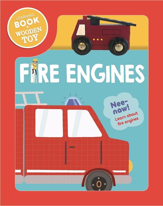 Fire Engine. Wooden Vehicle Set | 9781800222687 | VV. AA. | Librería Castillón - Comprar libros online Aragón, Barbastro