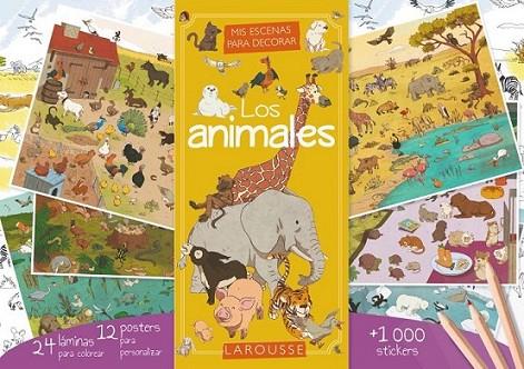 Mis escenas para decorar. LOS ANIMALES | 9788415785620 | Larousse Editorial | Librería Castillón - Comprar libros online Aragón, Barbastro