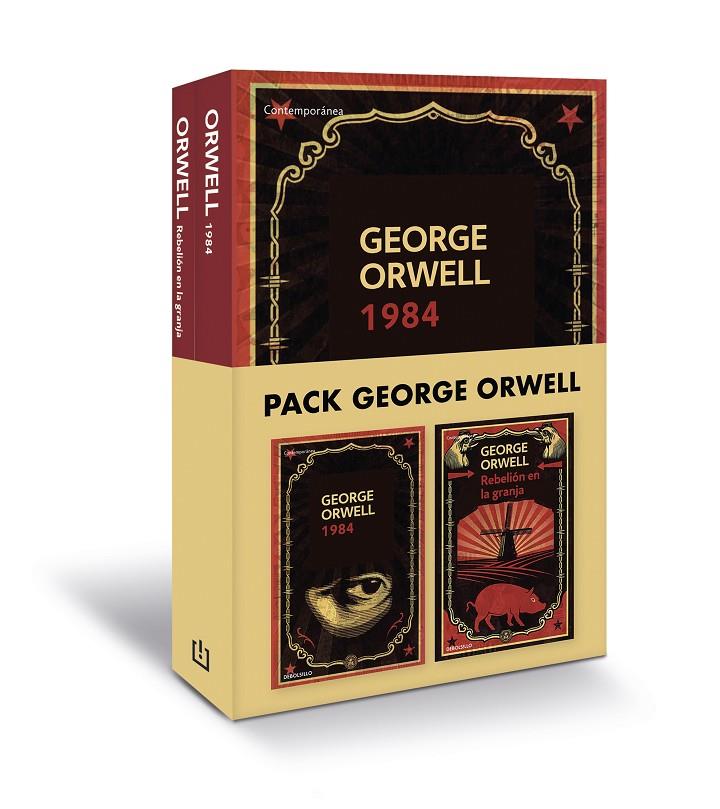 Pack George Orwell (contiene: 1984 | Rebelión en la granja) | 9788466355261 | George Orwell | Librería Castillón - Comprar libros online Aragón, Barbastro