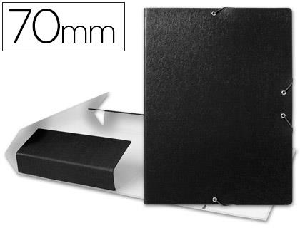 CARPETA PROYECTOS LP CARTON A4 7CM NEGRA 37348 | 8423473373488 | Librería Castillón - Comprar libros online Aragón, Barbastro