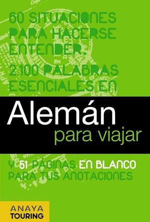 ALEMAN PARA VIAJAR | 9788497768740 | Librería Castillón - Comprar libros online Aragón, Barbastro