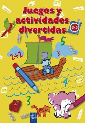 JUEGOS Y ACTIVIDADES DIVERTIDAS (AMARILLO) 3-5 AÑOS | 9788408084211 | Librería Castillón - Comprar libros online Aragón, Barbastro