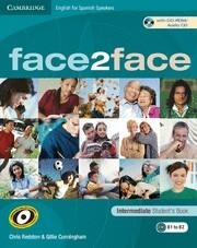 FACE 2 FACE INTERMEDIATE ALUMNO+CDR | 9788483235980 | Librería Castillón - Comprar libros online Aragón, Barbastro