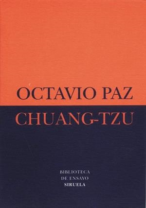 CHUANG-TZU | 9788478443659 | PAZ, OCTAVIO | Librería Castillón - Comprar libros online Aragón, Barbastro