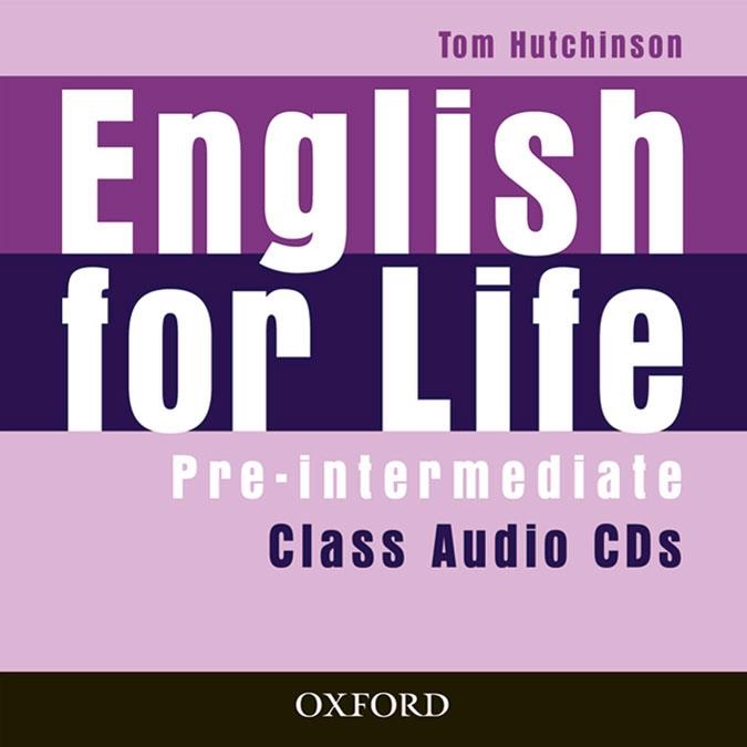 ENGLISH FOR LIFE PRE-INTERMEDIATE CLASS AUDIO CD´S | 9780194307437 | Librería Castillón - Comprar libros online Aragón, Barbastro