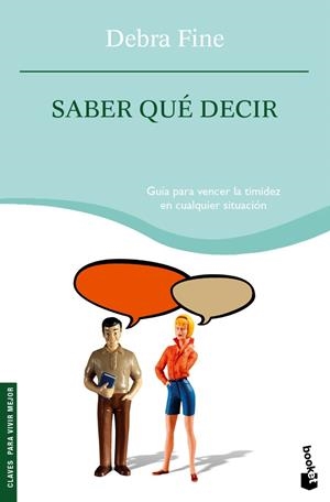 SABER QUE DECIR - BOOKET | 9788484607472 | FINE, DEBRA | Librería Castillón - Comprar libros online Aragón, Barbastro