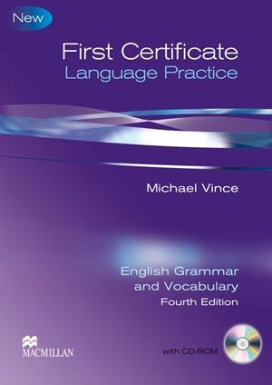 FIRST CERTIFICATE LANGUAGE PRACTICE + KEY | 9780230727113 | VINCE, MICHAEL | Librería Castillón - Comprar libros online Aragón, Barbastro