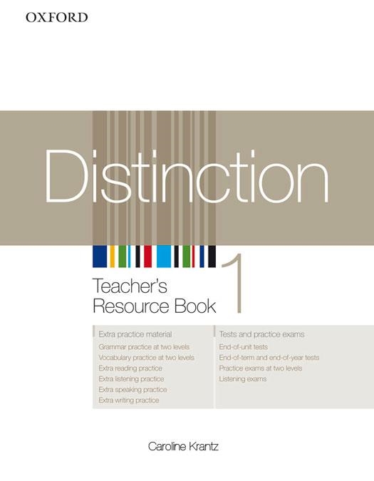 DISTINCTION 1 TEACHER (RECURSOS) | 9780194624060 | Librería Castillón - Comprar libros online Aragón, Barbastro