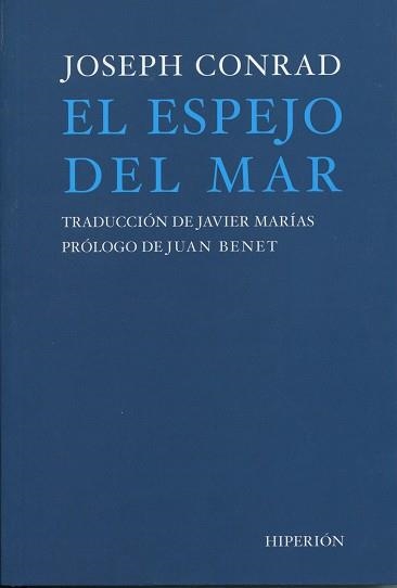 ESPEJO DEL MAR, EL | 9788475170473 | CONRAD, JOSEPH | Librería Castillón - Comprar libros online Aragón, Barbastro