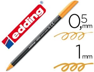 ROTULADOR EDDING 1200 N.66 NARANJA FLUOR | 4004764828395 | Librería Castillón - Comprar libros online Aragón, Barbastro