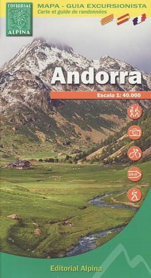 ANDORRA - MAPA ALPINA SERIE E-0 | 9788480903578 | EDITORIAL ALPINA | Librería Castillón - Comprar libros online Aragón, Barbastro
