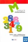 CUADERNO DYLAR MATEMATICAS 22 | 9788489655751 | PROYECTO EDUCATIVO FARO | Librería Castillón - Comprar libros online Aragón, Barbastro