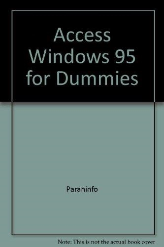 ACCESS WINDOWS 95 PARA DUMMIES | 9788428323505 | KAUFELD, JOHN | Librería Castillón - Comprar libros online Aragón, Barbastro