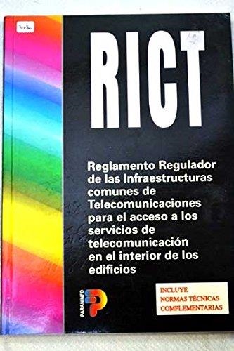 RICT REGLAMENTO REGULADOR DE LAS INFRAESTRUCTURAS | 9788428326285 | ULTIMA EDICION | Librería Castillón - Comprar libros online Aragón, Barbastro