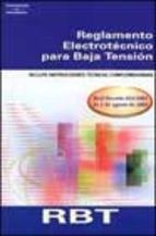 REGLAMENTO ELECTROTECNICO PARA BAJA TENSION RBT | 9788428329255 | Librería Castillón - Comprar libros online Aragón, Barbastro